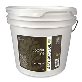 Nature's Oil Coconut 92 Degree, Naturally Refined, 7lbs (1 Gallon)