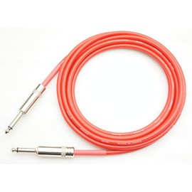 CANARE GS-6 PROFESSIONAL Guitar Shield SS (REAN/NEUTRIK) with Silent Plug (2m, Red)