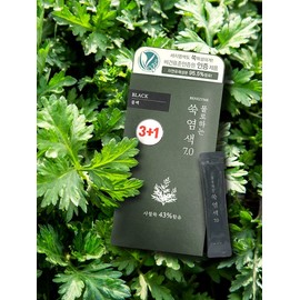 Mugwort dyeing with water 7.0 black [10gx4] special set / 물로하는 쑥염색7.0 블랙 [10gx4]기획세트