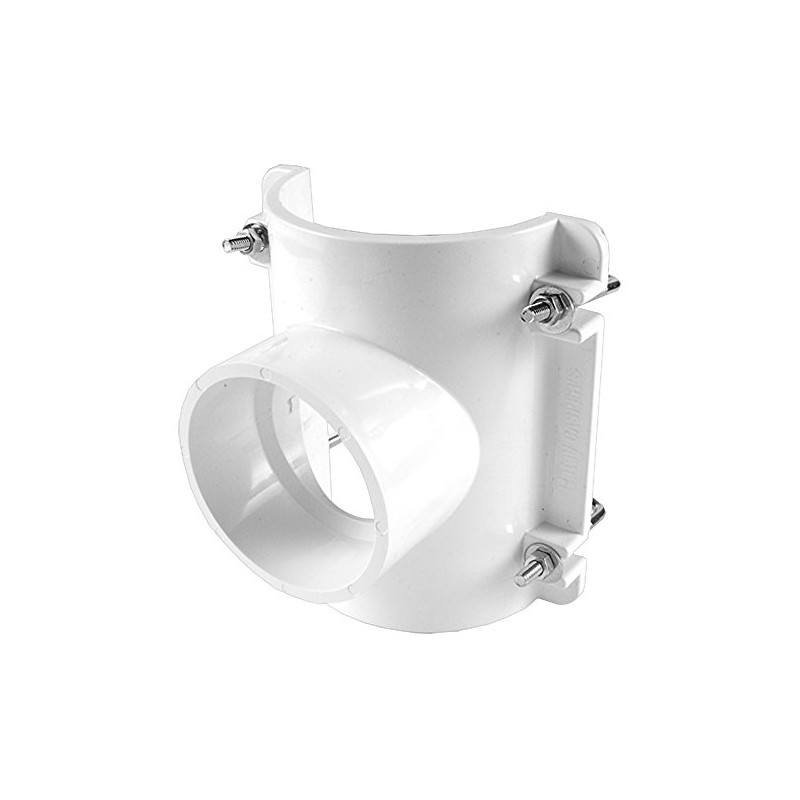 Oatey 4 in. x 3 in. PVC Saddle Tee Kit