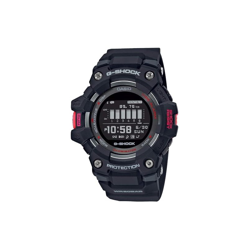 Casio Men's G-Shock G-Squad Power Trainer Digital Black Watch GBD-100-1