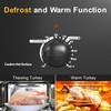 Buffet 22Qt Turkey Roaster with Self-Basting Lid, 1450W Electric Roaster