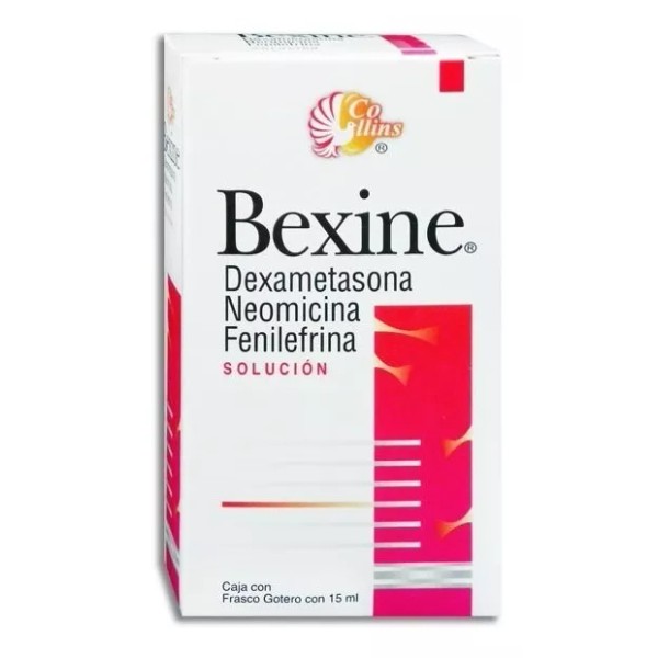 Collins Bexine (dexametasona, Neomicina, Fenilefrina) C/15ml Collins