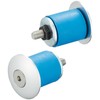 FTB VLP-40-9 Drop Bar End Cap Aluminum Silver VLP-40-9