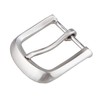 SENWA Stainless Steel Drawing Single Prong Horseshoe Belt Buckle 1.6"(40mm)