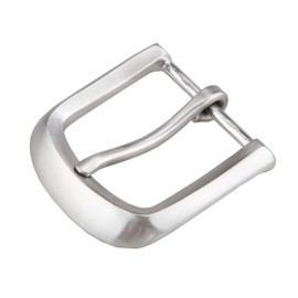 SENWA Stainless Steel Drawing Single Prong Horseshoe Belt Buckle 1.6"(40mm) for 1.5"(38mm) Belt