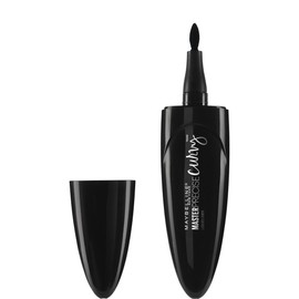 Maybelline New York Master Precise Curvy Liquid Eyeliner, Black, 0.01 oz.