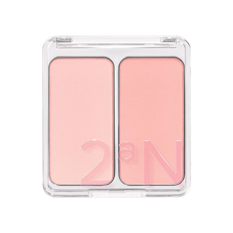 2aN Dual Cheek (Set/Single) (22 Colors) - [Bloomingtale] 02 Love,