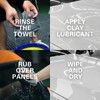 FarTryGo 3 Pack Micro-Rib Clay Towel for Auto Detailing, Fine