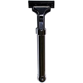 Comoy Pivot Head Metal Razor, Silver