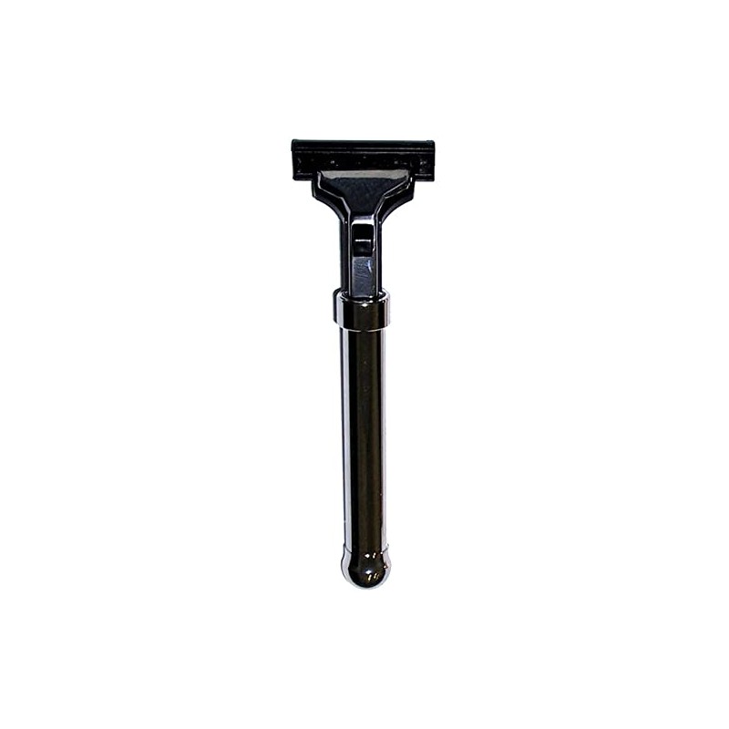 Comoy Pivot Head Metal Razor, Silver