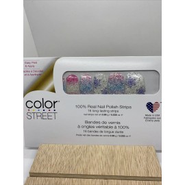 Color Street Nail Polish Strips Snow Biz Winter Snowflakes