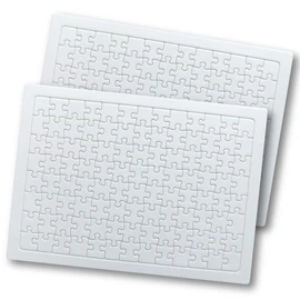 kdc White Plain Puzzle, A4, Normal Piece, 104P (Set of 2)