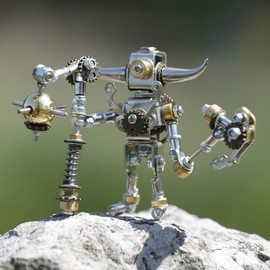 SAVWAY Metal 3D Puzzles for Adults Lucifer Puzzle Toys for Home Decor Birthday Gifts Adults Metal Craft Kits Unassembled Metal Kits - Brain Teaser Fun Model Toy