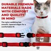 Responsible Owner Quick Release Cat Collars, Fully Reflective Cat Collars,