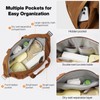 mixi Travel Tote Bag for Women Large Expandable Travel Bag