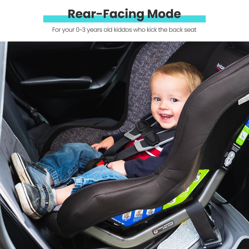 HEYTRIP Car Seat Protector, 2 Packs, Rear-Facing/Forward Facing Car Seat