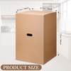 Fullhawl 6 Pack Large Moving Boxes with Handles 18 x