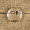 2'' Magnifying Dome - Optical Acrylic Portable Paperweight Magnifier Extremely