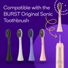 BURST Genuine Replacement Heads for Original Sonic Electric Toothbrush (Rose
