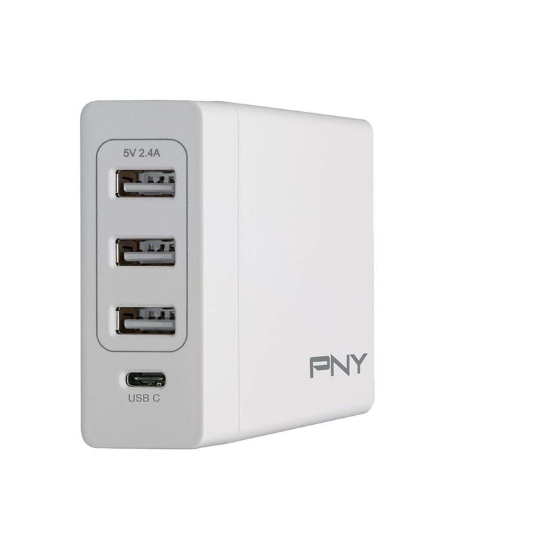 PNY p-ac-3uf1tc-weu30-rb Charger USB-C White