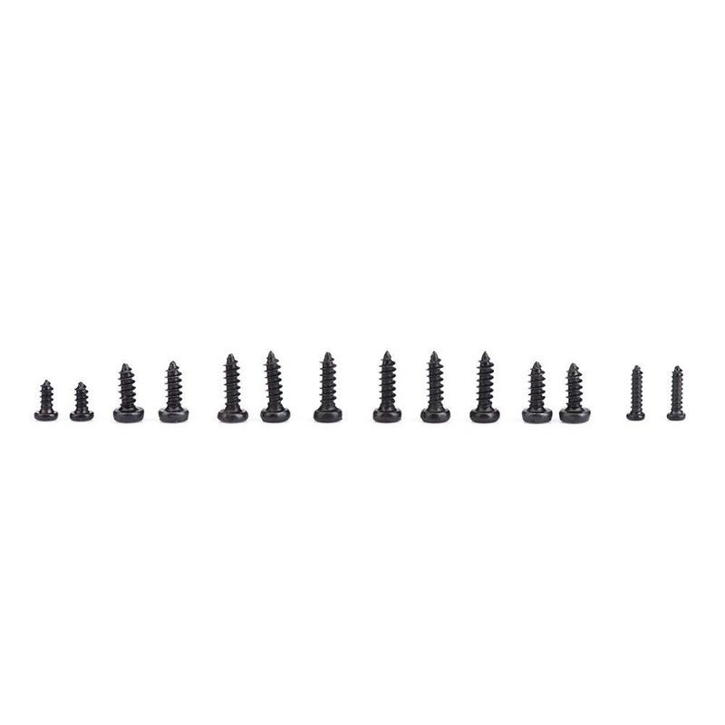 Akozon Small Screw Kit Self-tapping Screw Set Small Cross Head