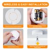 HFCDL Battery Operated Spotlight Indoor with Remote Warm/Neutral/Cool White 3-Mode
