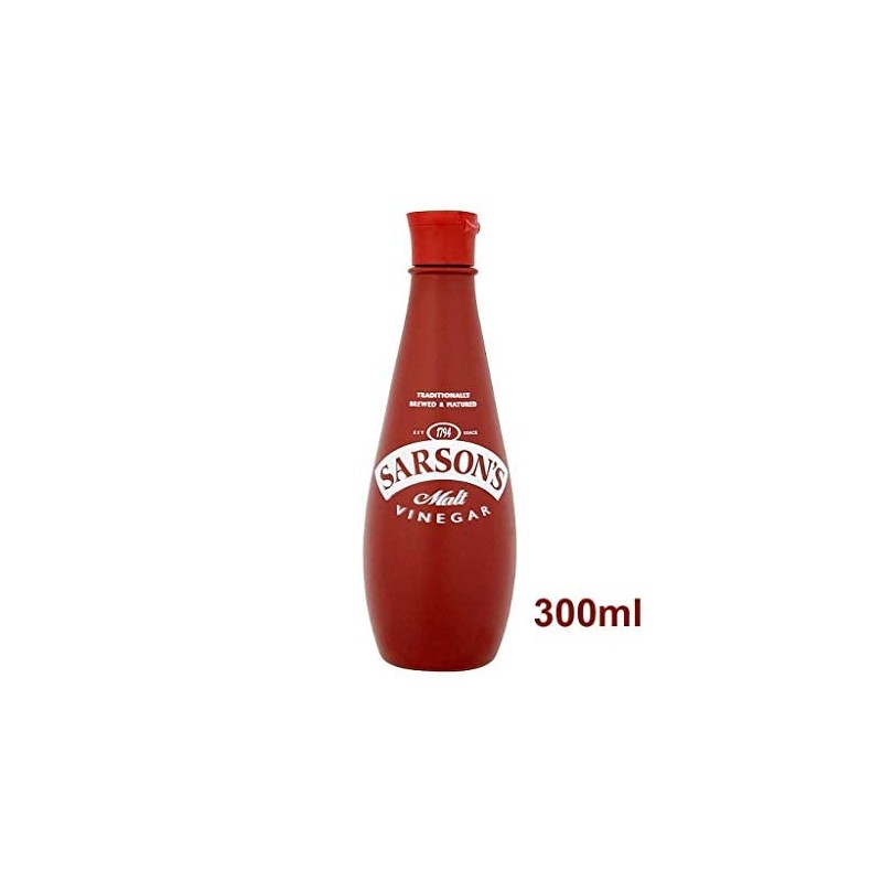 Sarsons Malt Vinegar 300ml (Pack of 2)