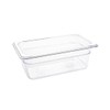 Vogue U237 Polycarbonate 1/4 Gastronorm Container, 2.4 L Capacity, 265