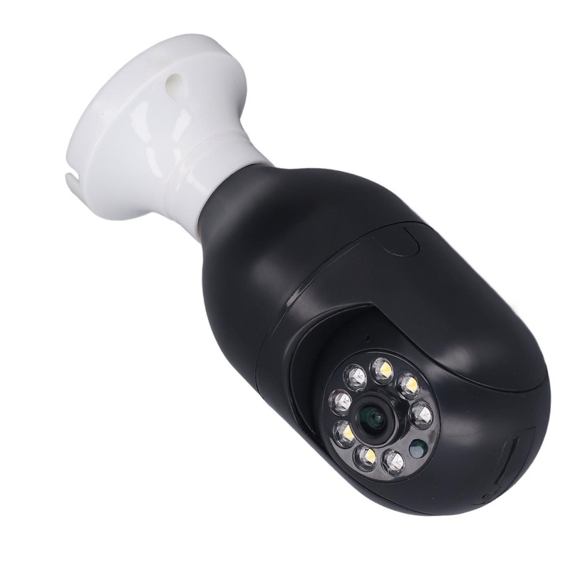 Light Bulb Security Camera Wireless Wifi Video Intercom E27 Infrared
