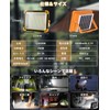 Floodlight, Work Light, 23 Hours of Continuous Lighting, 200 W,