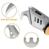 30PCS Utility Hook Blades, SK5 Carbon Steel Super Big Hook