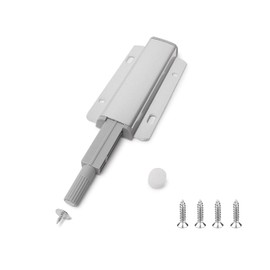 2 Pack Push Open Door Catches Push to Open Cabinet Latch Touch Open Kitchen Drawer Closer Magnetic Push Catch for Cupboard, Drawer, Wardrobe, RV Door