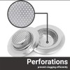 Aufondof 4 Pack Kitchen Sink Strainers, Stainless Steel Sink Drain