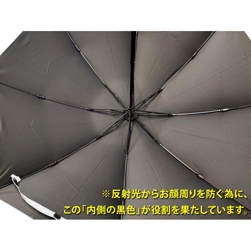 MONBELL 1128560 Folding Umbrella, Women's, Men's, Parasol, For Sunny or