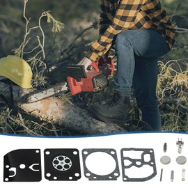 AUMEL Carburetor Carb Repair Rebuild Kit for ZAMA RB-129 C1M-W26 C1M-W26A C1M-W26B C1M-W26C C1M-W47