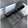 ADS 3D Bronco Matte Black On Chrome License Plate New