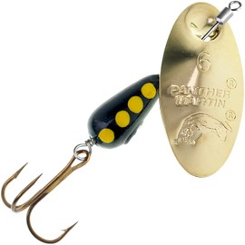 Panther Martin PMISR_6_G Inline Swivel Regular Spinners Fishing Lure - Gold - 6 (1/4 oz)