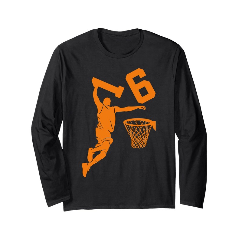 16 ANNI BASKETBALL 16 COMPLEANNO Maglia a Manica
