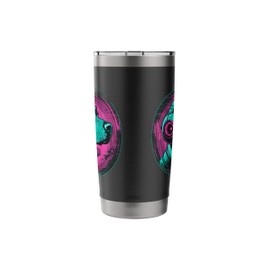 DJ Dog EDM Techno Music Headphones Beatmaker House Music Stainless Steel Insulated Tumbler
