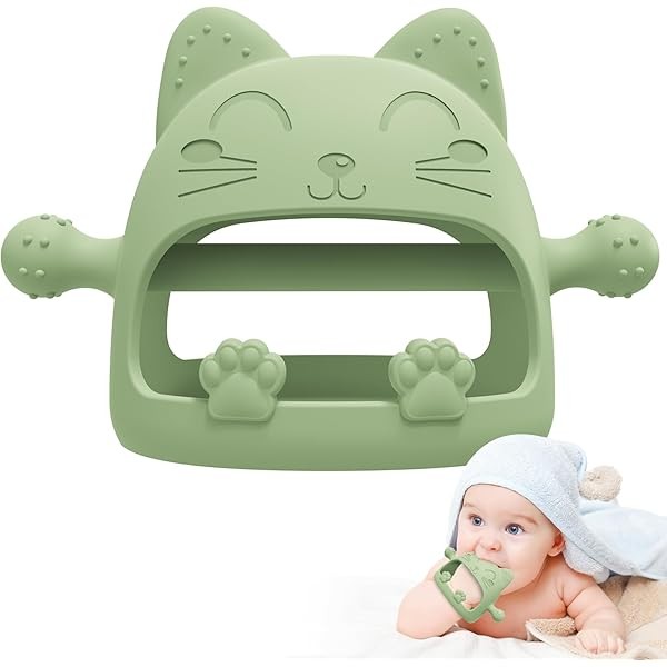Baby Teethers 0-6 Months,Teething Toys for Babies 0-6 Months,Never Drop