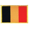 Flags Belgium Flag Patch Flag FRITZE® + Free Sticker