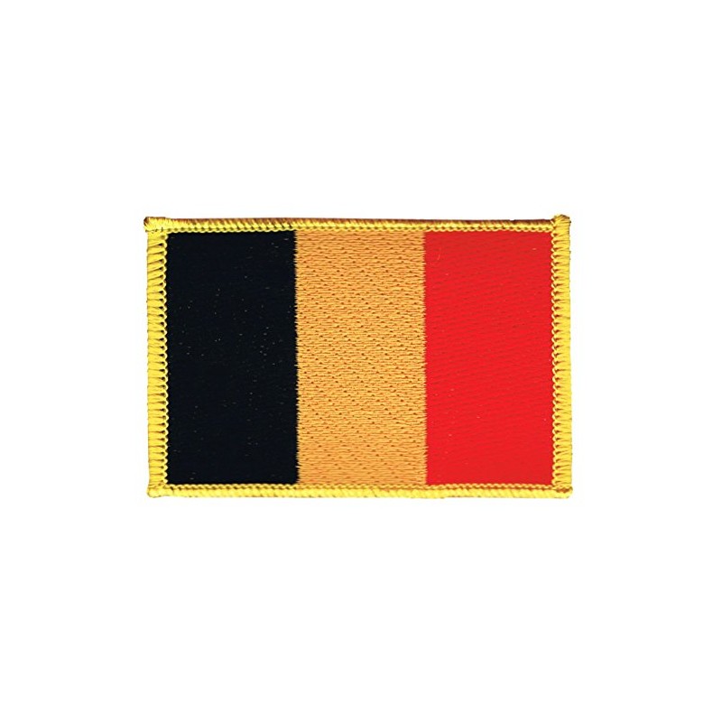 Flags Belgium Flag Patch Flag FRITZE® + Free Sticker