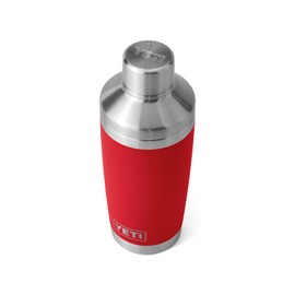 YETI Rambler 20 oz Cocktail Shaker, Stainless Steel, Vacuum Insulated, Rescue Red