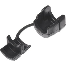 The Hillman Group 58247 0.875 Diameter Round Strain Relief Bushing, 5-Pack , Black