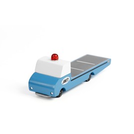 CANDYCAR® Wooden Diecast Collection - Jane's Tow Truck, Premium Handcrafted Beech Wood Toy Car