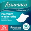 Assurance Wipes for adults - Premium Disposable Washcloths XL 96