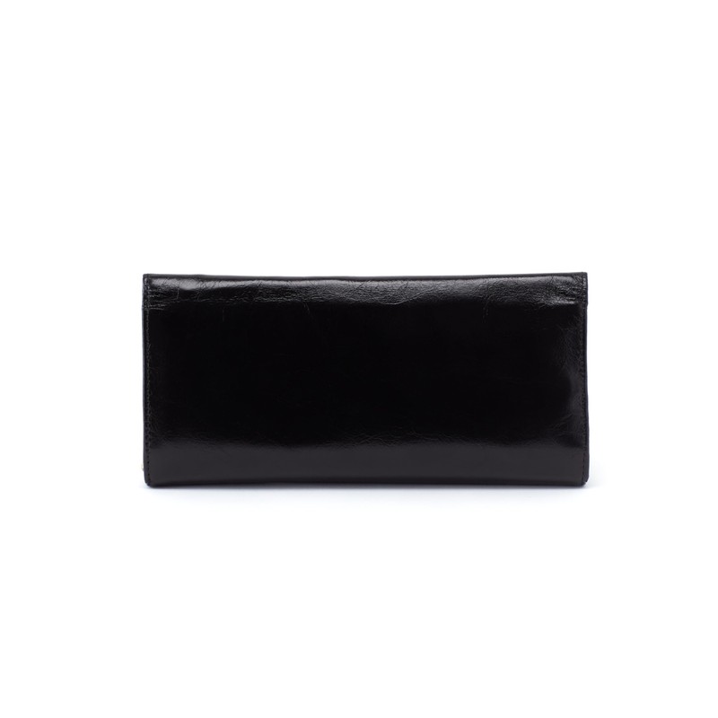 HOBO Rachel Leather Trifold Continental Wallet has a Vintage-Inspired Aesthetic,