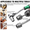 15-Piece Nut Remover Set, Screw Extractor Set, Left Extractor Set,