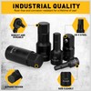 36-Piece One-Piece Hex Bit Socket Set includes Socket Adapter, 1/4",